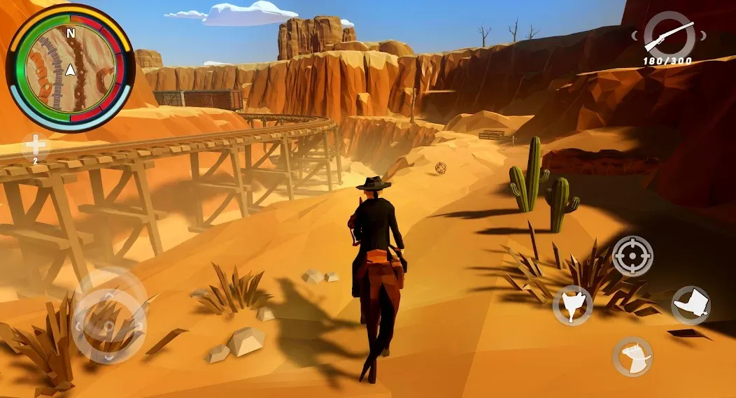 West Cowboy Western Polygon — скриншот 1