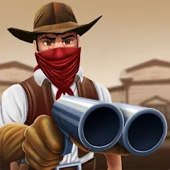Взломанная West Cowboy Western Polygon на Андроид — Много денег