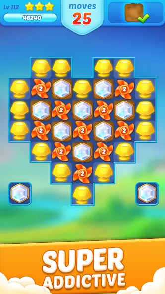 Jewel Crush™ - Match 3 Legend — скриншот 1