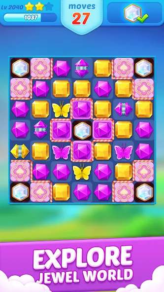 Jewel Crush™ - Match 3 Legend — скриншот 4