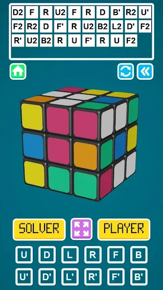 Magic Cube Solver — скриншот 4