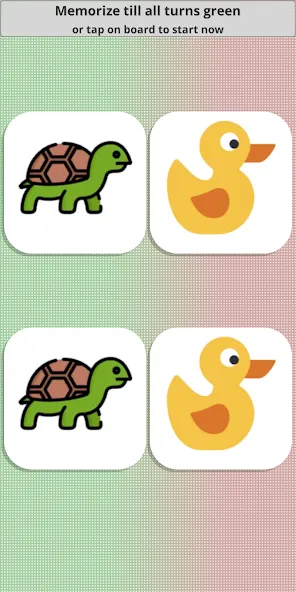 Picture Matching Memory Game — скриншот 2