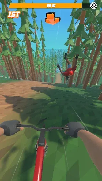 Bike Hill 3D — скриншот 2