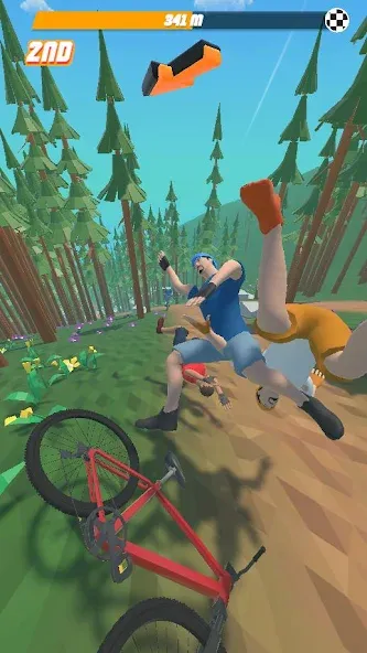 Bike Hill 3D — скриншот 3