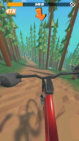 Bike Hill 3D — скриншот 4