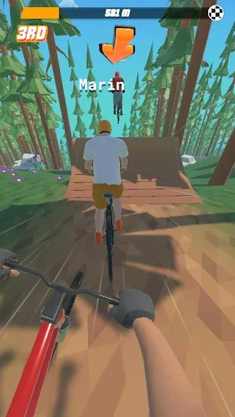 Bike Hill 3D — скриншот 5