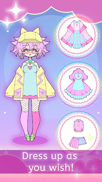 Moon's Closet dress up game — скриншот 2 Moon's Closet dress up game — скриншот 2