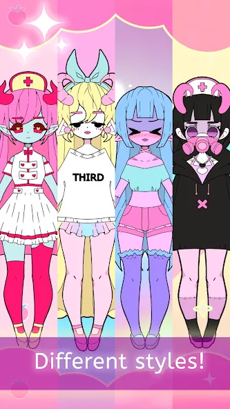 Moon's Closet dress up game — скриншот 4 Moon's Closet dress up game — скриншот 4