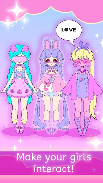 Moon's Closet dress up game — скриншот 5