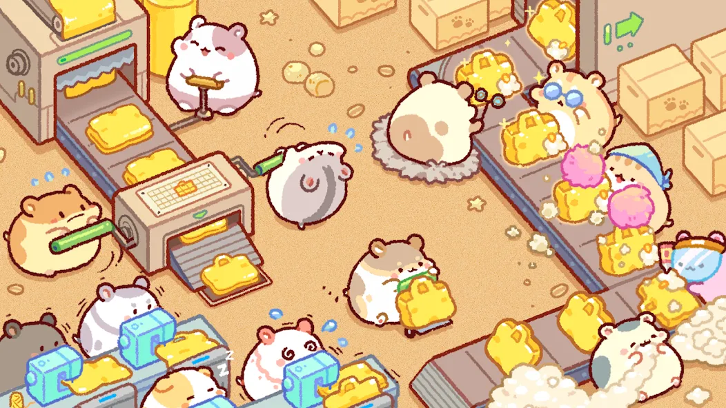 Hamster Bag Factory : Tycoon — скриншот 1