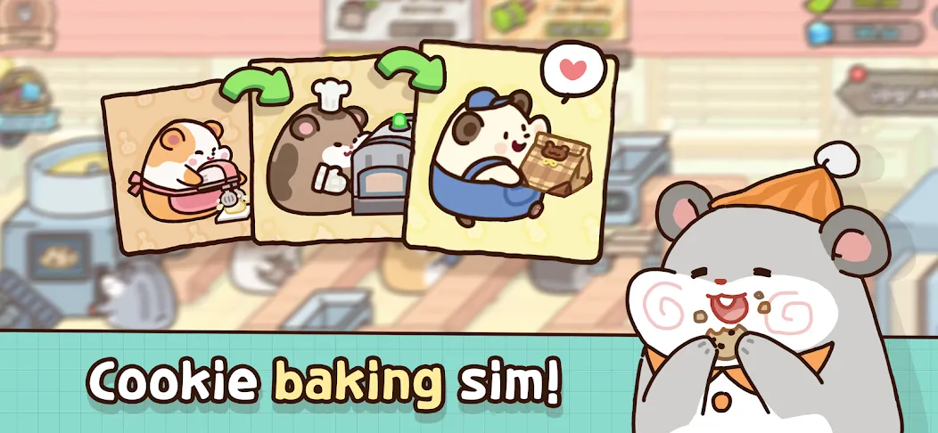 Hamster Cookie Factory — скриншот 1