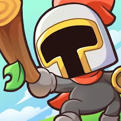 Взлом Retro Hero Mr Kim : Idle RPG на Андроид — Много денег