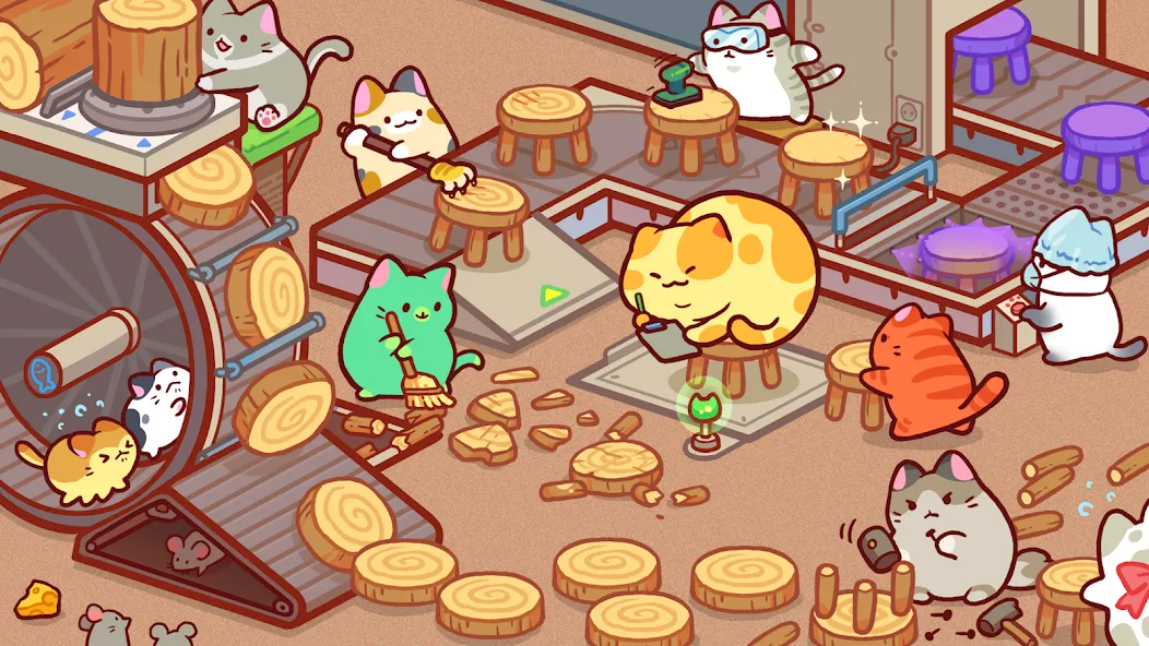 Kitty Cat Tycoon — скриншот 1