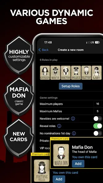 Mafia Online With Video Chat — скриншот 4
