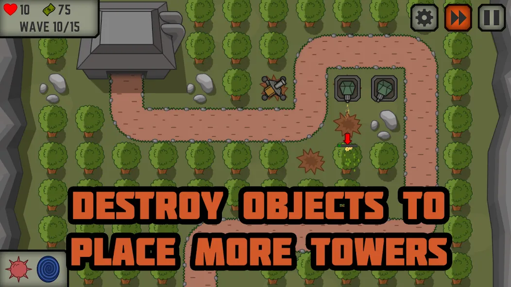 Tactical War: Tower Defense — скриншот 4