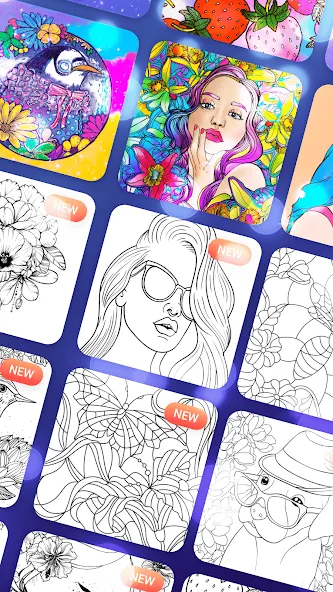 Magic Paint: Color by number — скриншот 3