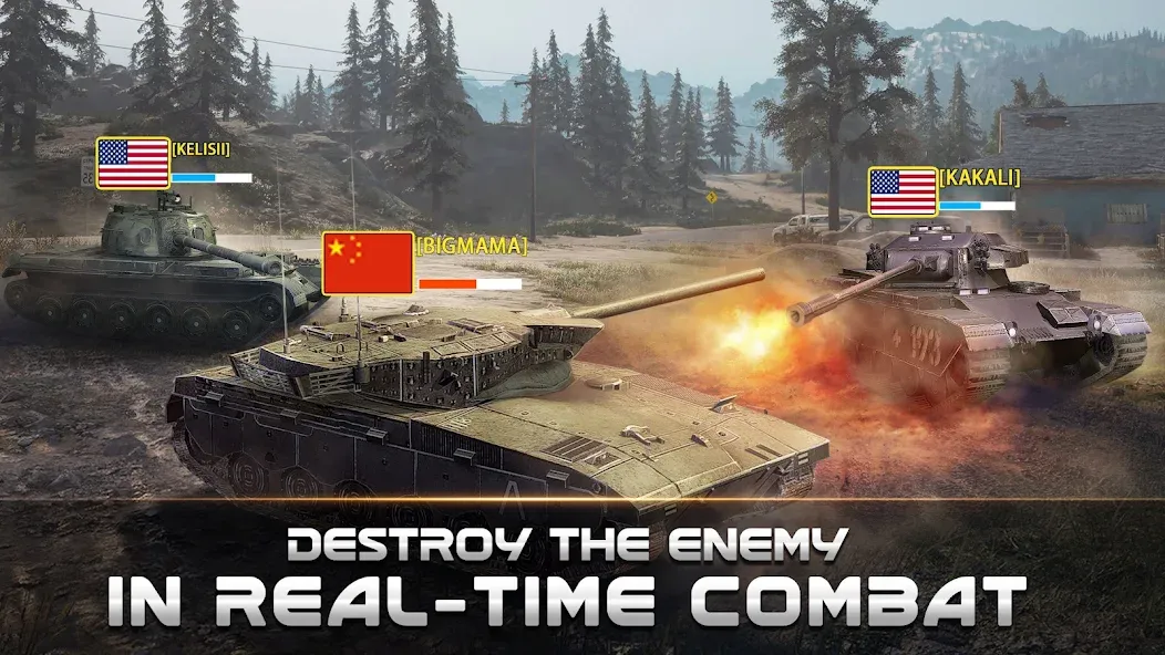 Furious Tank: War of Worlds — скриншот 5