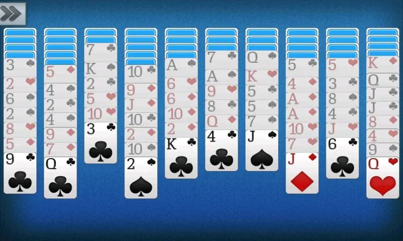 Spider Solitaire — скриншот 1