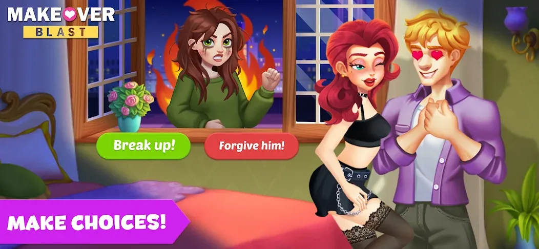 Makeover Blast: Dressup Salon — скриншот 1