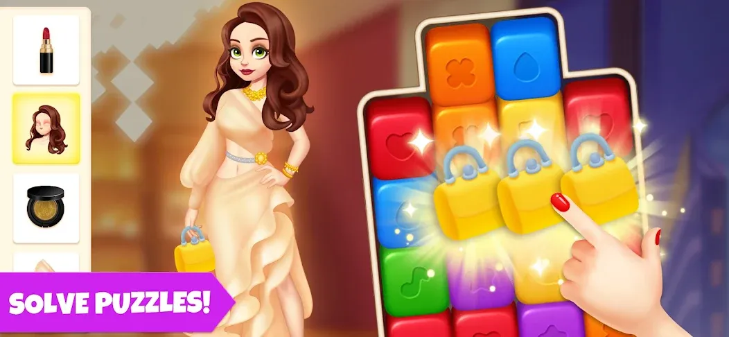 Makeover Blast: Dressup Salon — скриншот 5