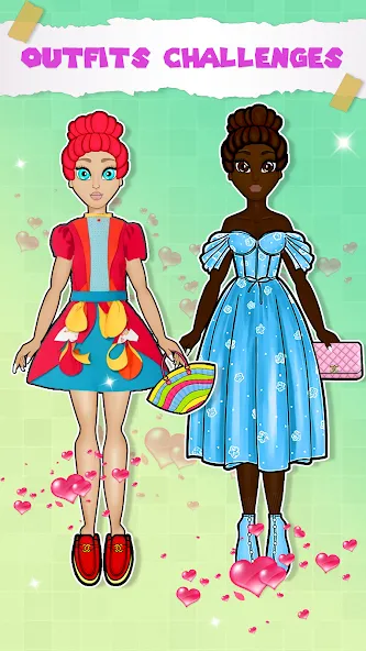 Paper Doll Dress up Games — скриншот 3 Paper Doll Dress up Games — скриншот 3