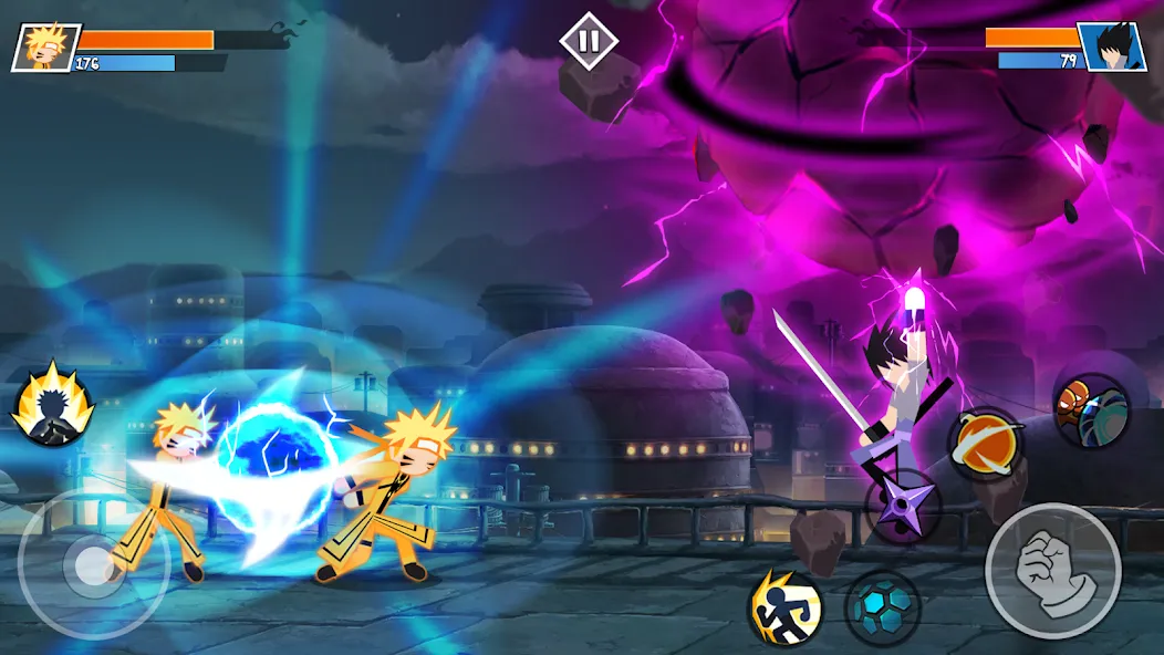 Stick Ninja Fight — скриншот 1 Stick Ninja Fight — скриншот 1