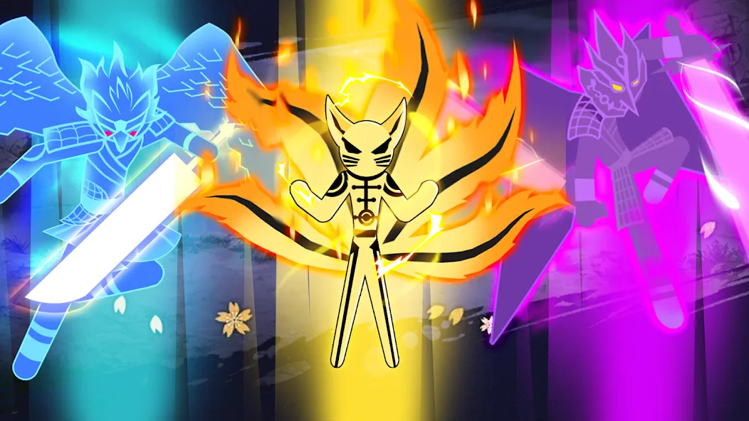 Stick Ninja Fight — скриншот 3 Stick Ninja Fight — скриншот 3