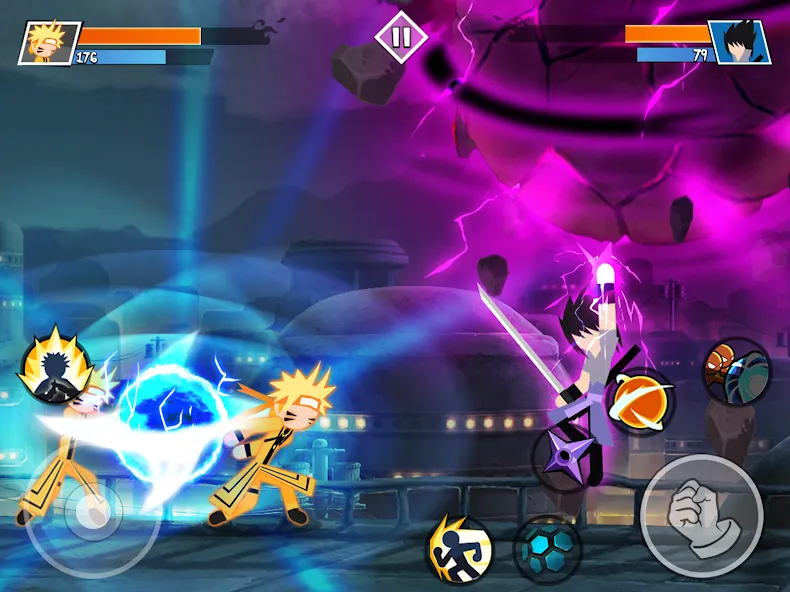 Stick Ninja Fight — скриншот 5