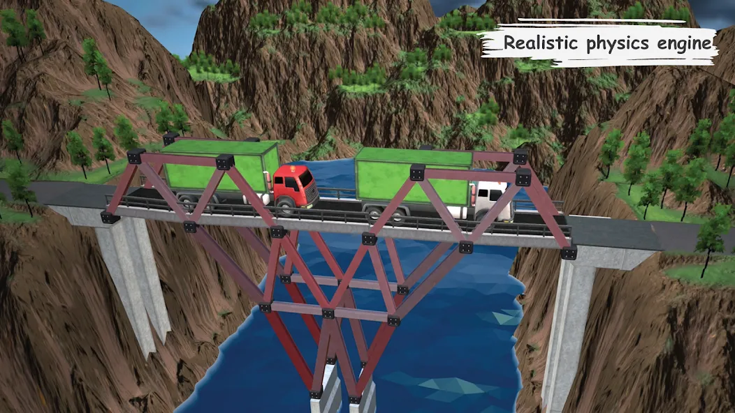 Bridgezz: Bridge Construction — скриншот 4