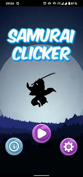 Samurai Clicker — скриншот 1
