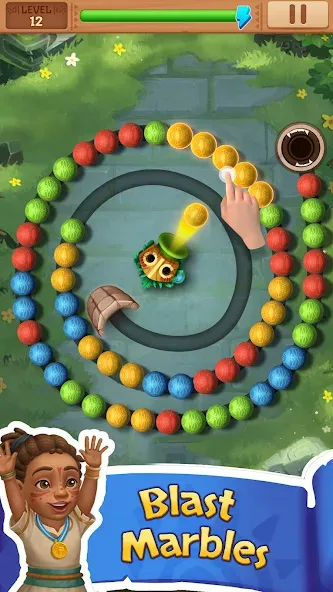 Island Adventure Jungle Blast — скриншот 1 Island Adventure Jungle Blast — скриншот 1