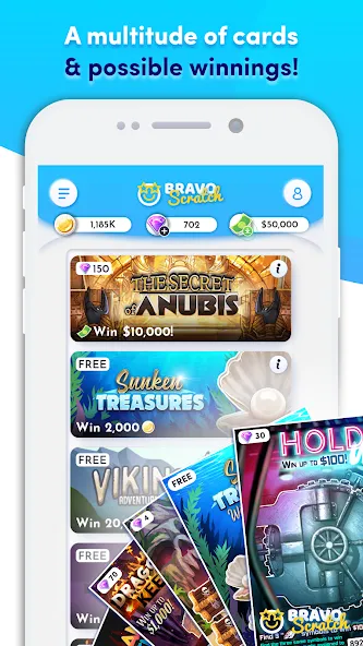 Bravoscratch, scratch games! — скриншот 3