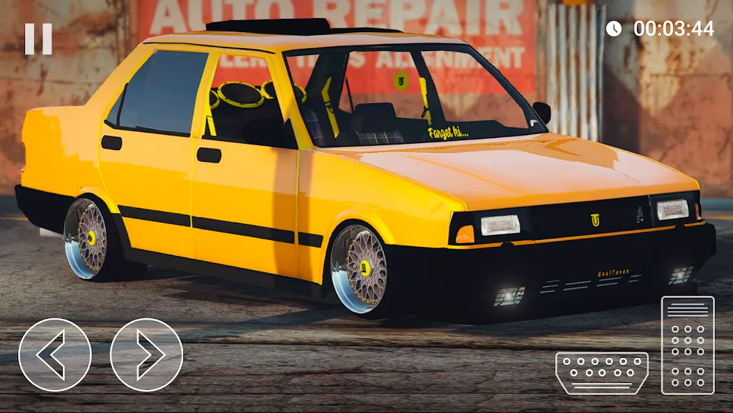 Advanced Parking Tofas Car Sim — скриншот 3