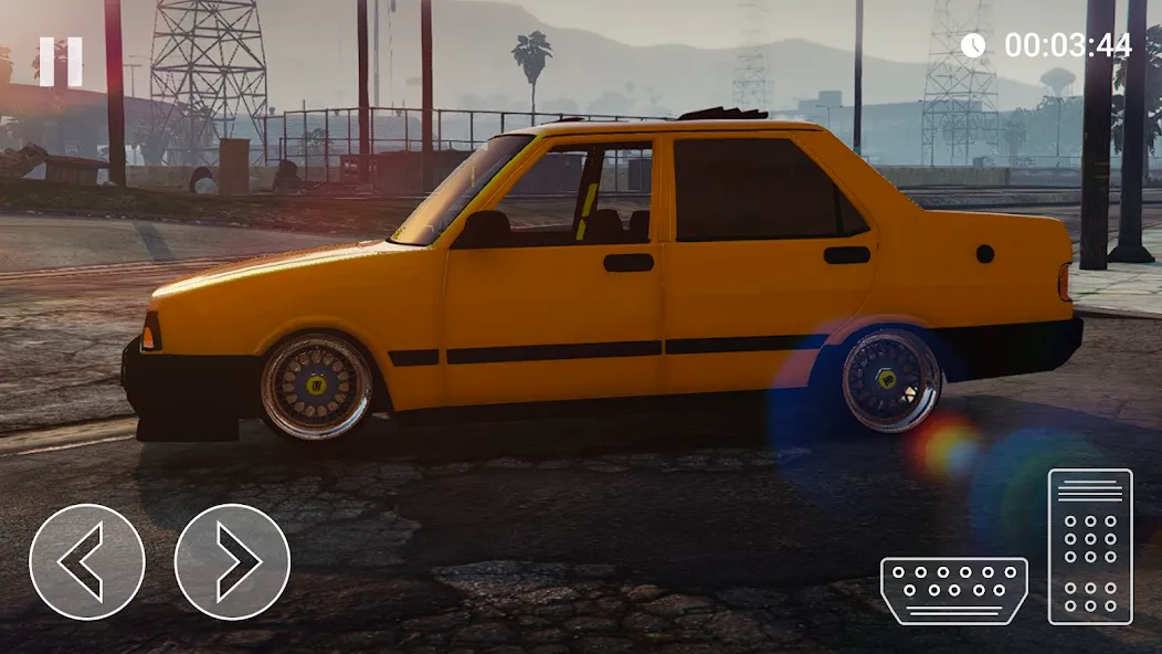 Advanced Parking Tofas Car Sim — скриншот 4