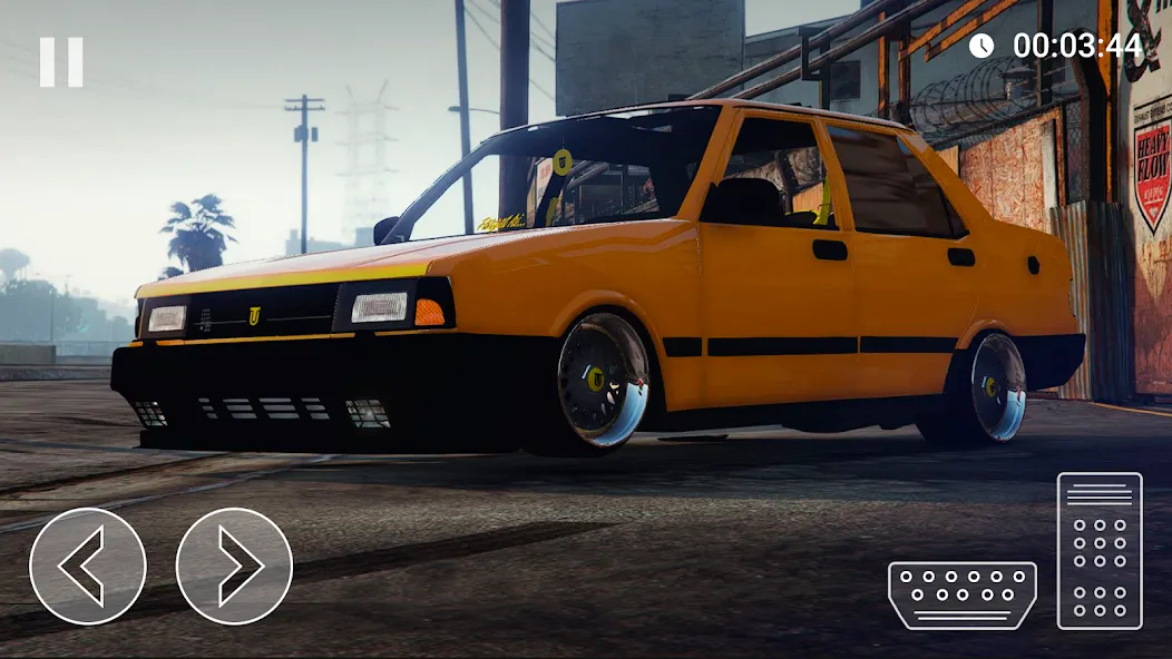 Advanced Parking Tofas Car Sim — скриншот 5