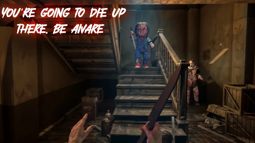 Scary Doll Evil Haunted House — скриншот 1