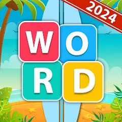 Word Surf - Word Game — взломанная версия — Много денег и подсказок