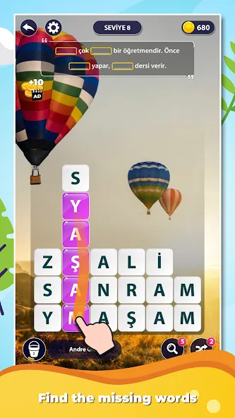 Word Surf: Inspire — скриншот 1 Word Surf: Inspire — скриншот 1