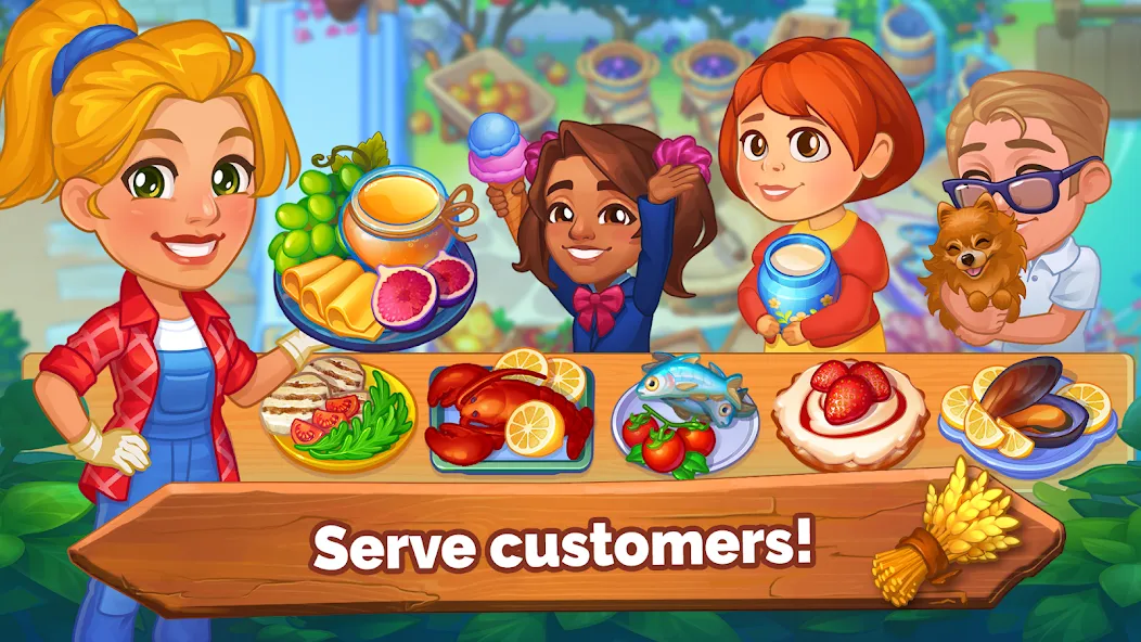 Farming Fever - Cooking game — скриншот 1
