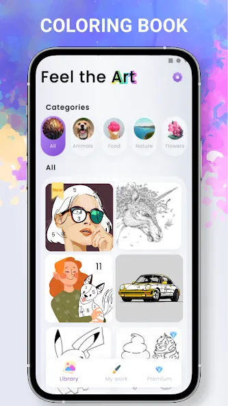 Paint by numbers - Color book — скриншот 1