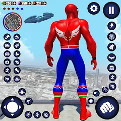 Flying Superhero Robot Games - MOD Много денег