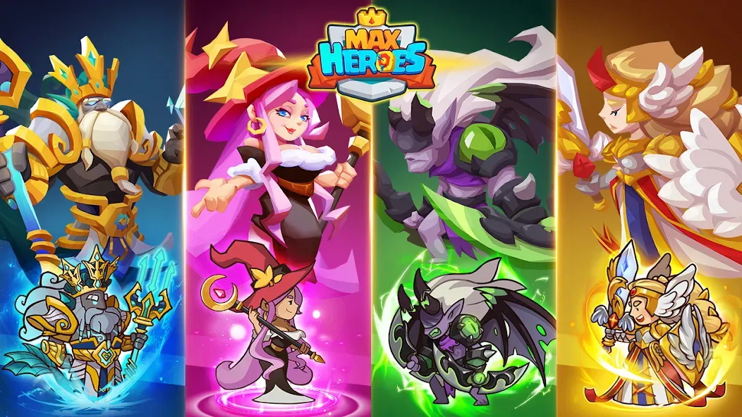 Max Heroes : Casual Idle RPG — скриншот 1