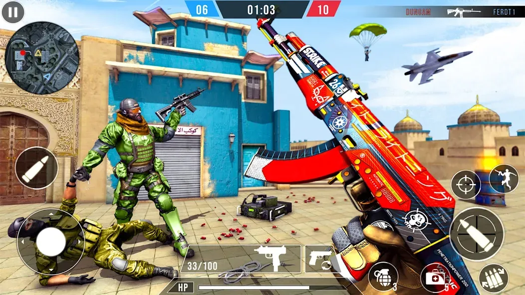 FPS Commando Terrorist Strike — скриншот 3