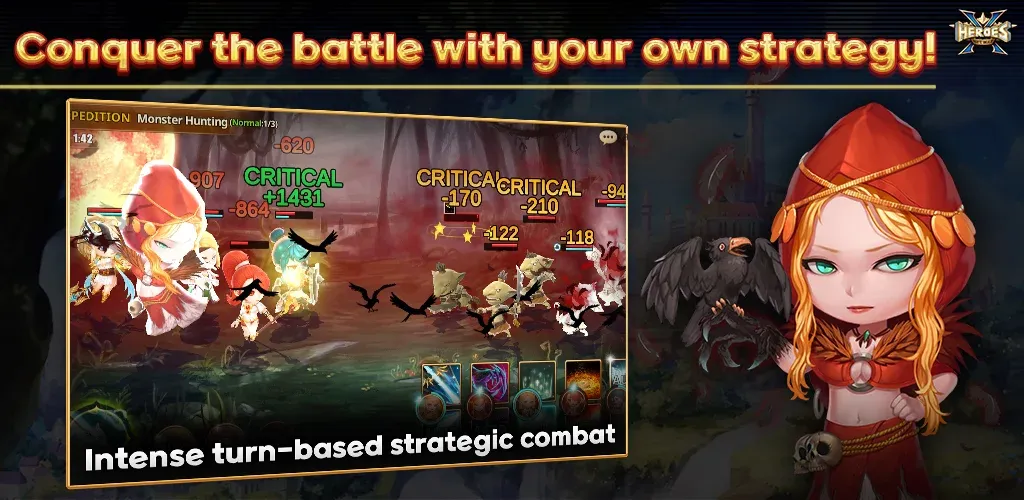 X Heroes: NFT War — скриншот 1