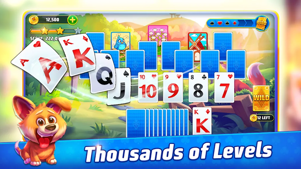 Solitaire TriPeaks Journey — скриншот 1