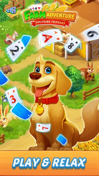 Solitaire Farm Adventure — скриншот 1 Solitaire Farm Adventure — скриншот 1