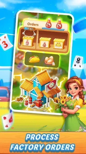 Solitaire Farm Adventure — скриншот 3 Solitaire Farm Adventure — скриншот 3