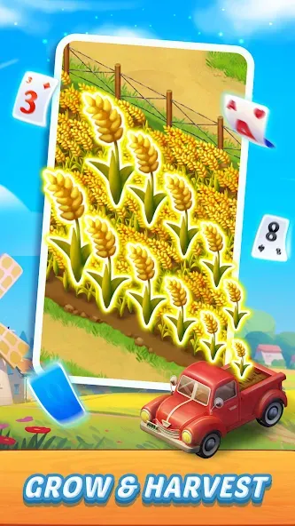 Solitaire Farm Adventure — скриншот 5