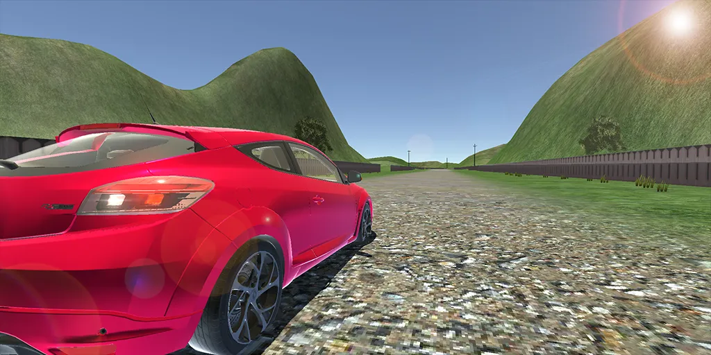 Megane Drift Simulator — скриншот 1
