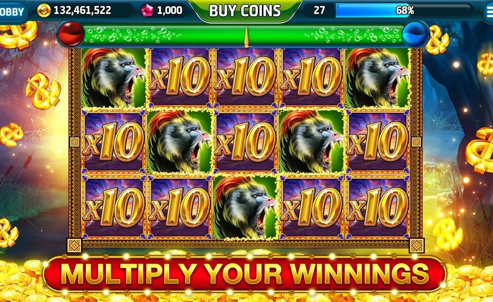 Ape Slots: Vegas Casino Deluxe — скриншот 4